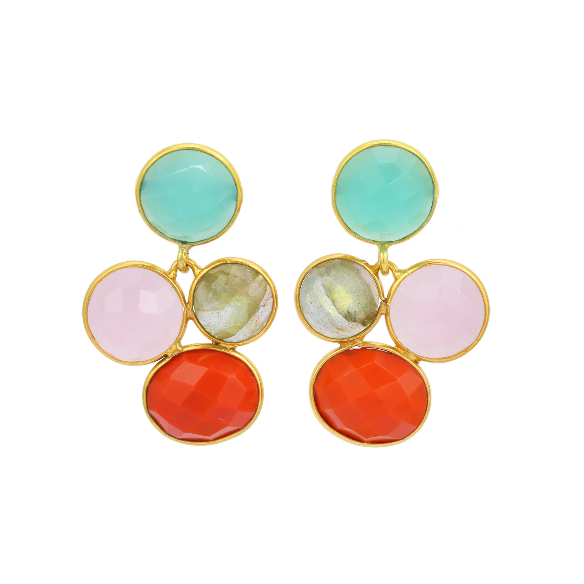 High Quality 925 Sterling Silver Woman and Girl Classic Stylish Handmade Wholesale Supple  Earrings