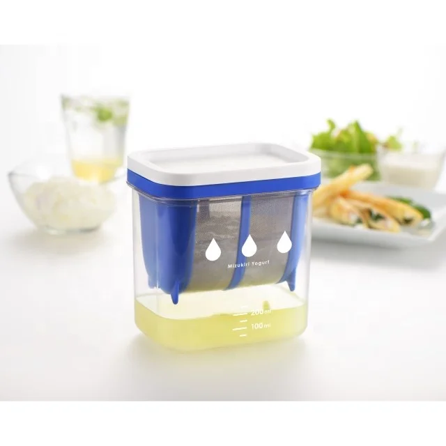 Сделано в Японии бытового пластика Йогуртница ручной кухонный гаджет ST-3000 mizukiri йогурт ситечко
