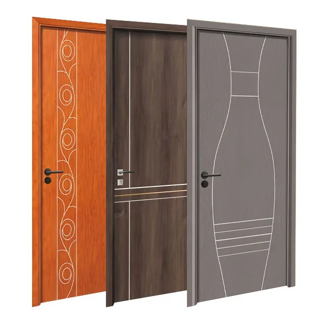 China Professional Manufacturer Room Wpc Door Matching Wpc Modern Simple Internal Wpc Door