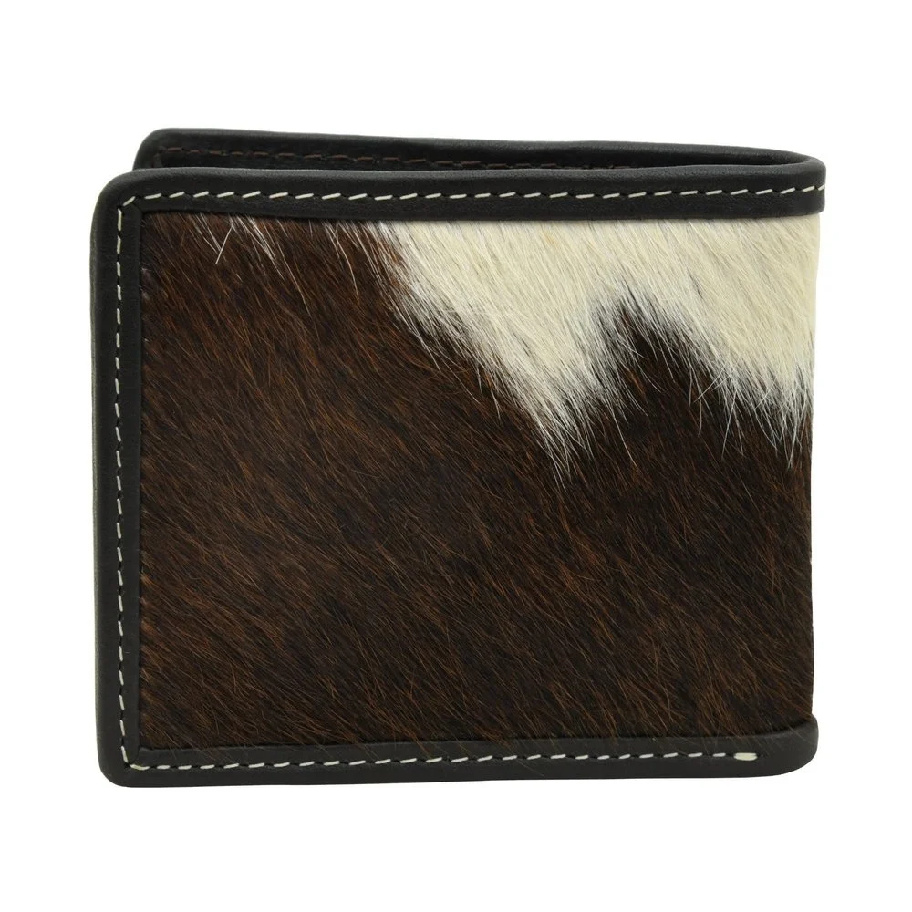 OEM Services Wholesale Price 2024 New Fashion Cow Hair On Wallets For Mens Hot Selling Mens Cow Hair On Wallets