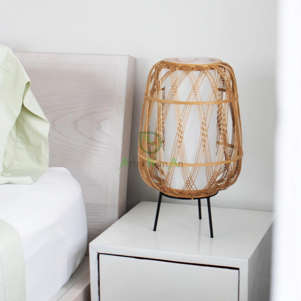 Bamboo table lamp/night light table lamp/bed side lamps for home decor