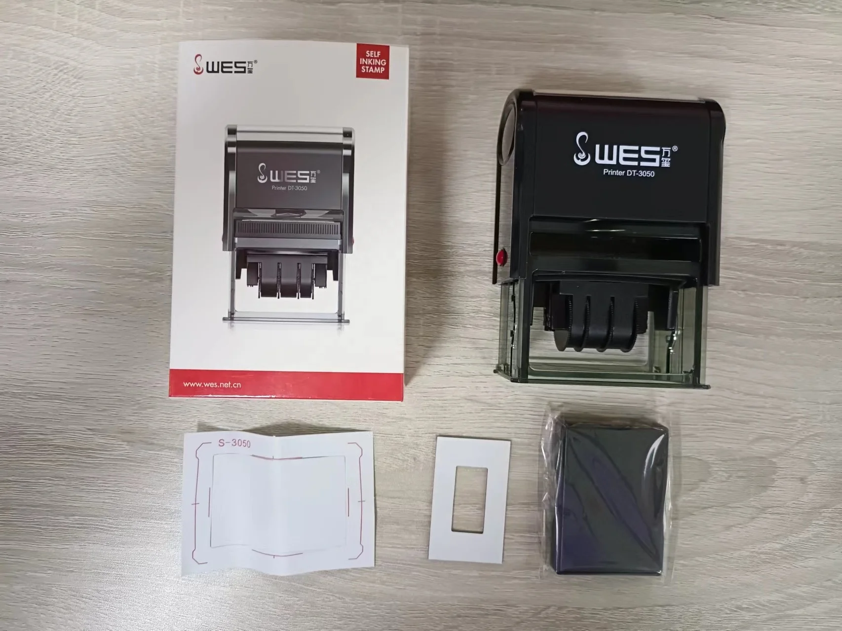 Business Dater Stamp DT-3050 Self-inking Stamp