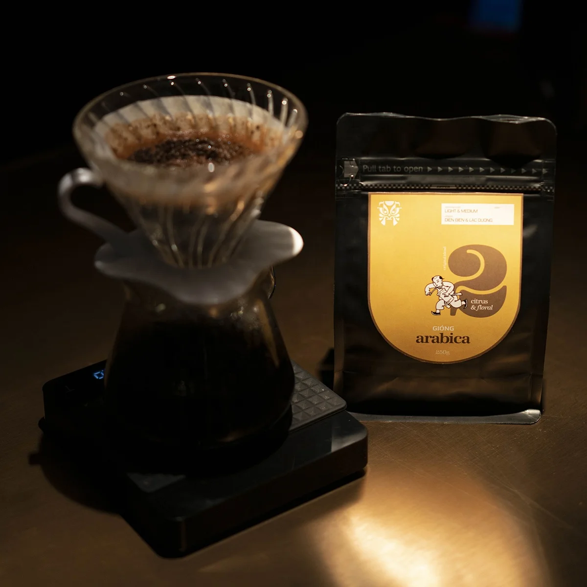 Кофе Арабика 100% отлично подходит для наполнения и погружения Giong arabica 2 соединение кофе легкое среднее обжарение цельные бобы