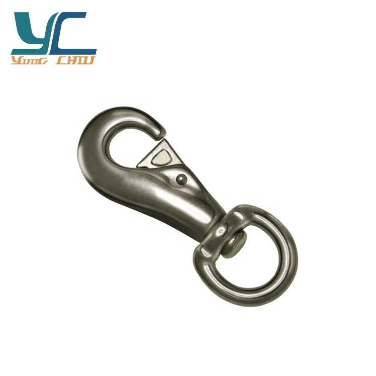 Чугунные поворотные защелкивающиеся крючки 200 г для поводка домашних животных