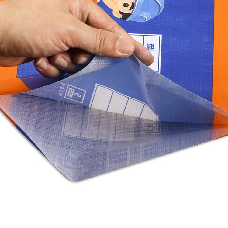 
Strength recycled polypropylene bopp laminated cement mortar 50kg pp woven bags 