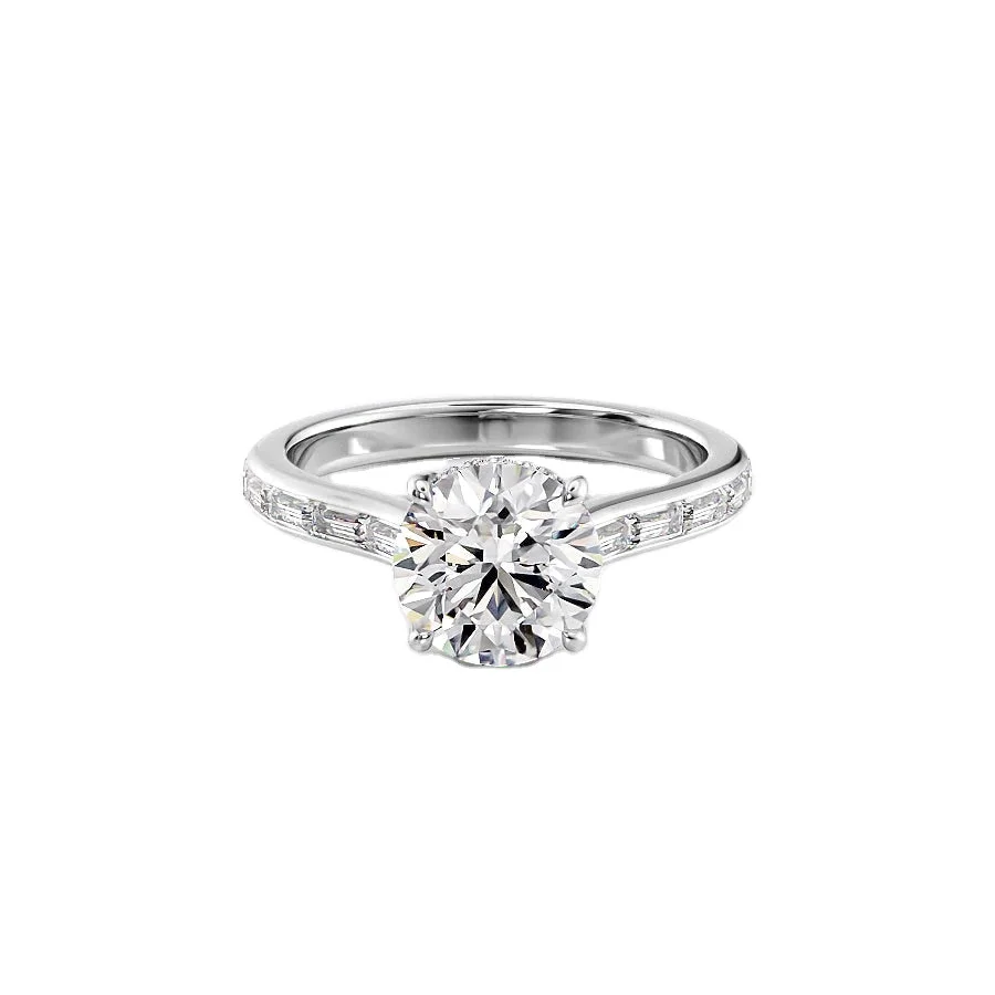 Super Offers Captivating The Monica 2.0 CT Halo Ring 14KT and 18KT Gold Plated Diamond Engagement Ring For Sale