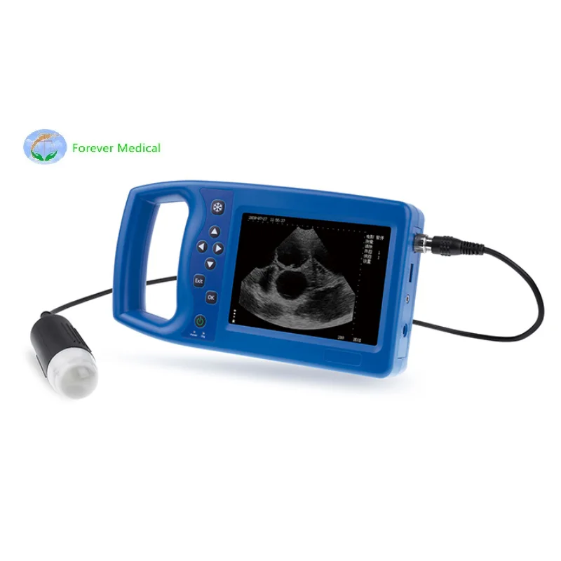Medical Vet Ultrasound Machine Portable Ultrasound Rectal Probe Large Animal Vet Ultrasonic Diagnostic Instrument Scanner