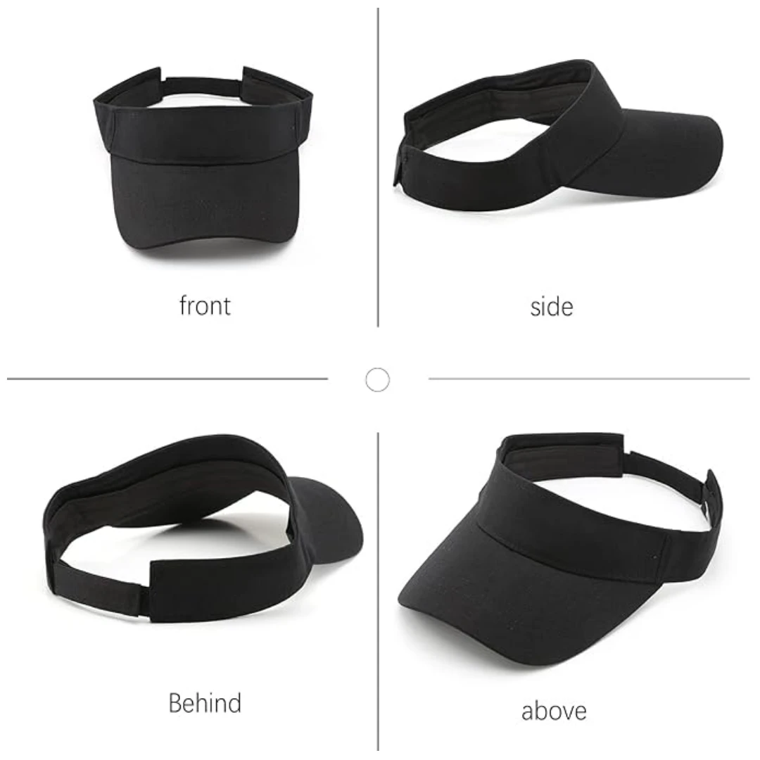 Sun Visors Outdoor Sports cap manufacturers in Factory MAde Bulk Quantity Caps