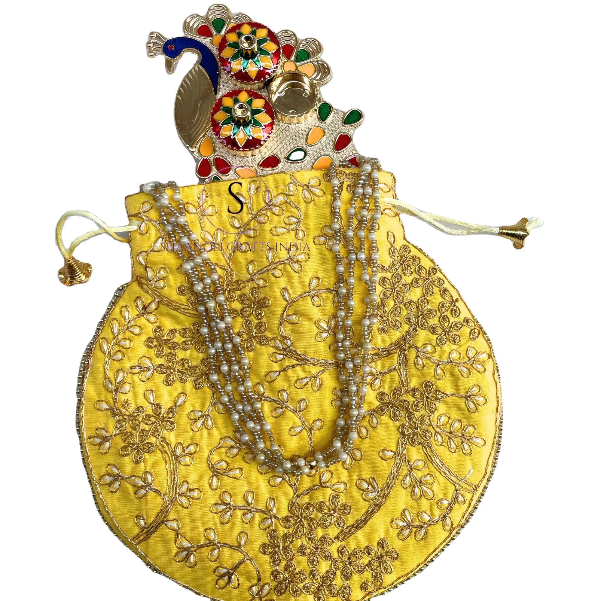 Новое поступление 2024 хорошее качество комбо Подарочный подарок в виде пуджи подарочные пакеты и кумкум для религиозных церемоний