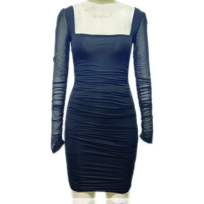 Women Sparking Party Dress Luxury Rhinestones New sexy lace stitching  pink cocktail dress for women prom dresses