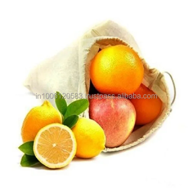 
100% Organic Soft Cotton Bio Degradable Cotton Bag 