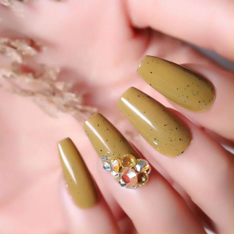  Синее место 15 мл стеклянный яркий и сильный гель цветное покрытие УФ верхнее для ногтей