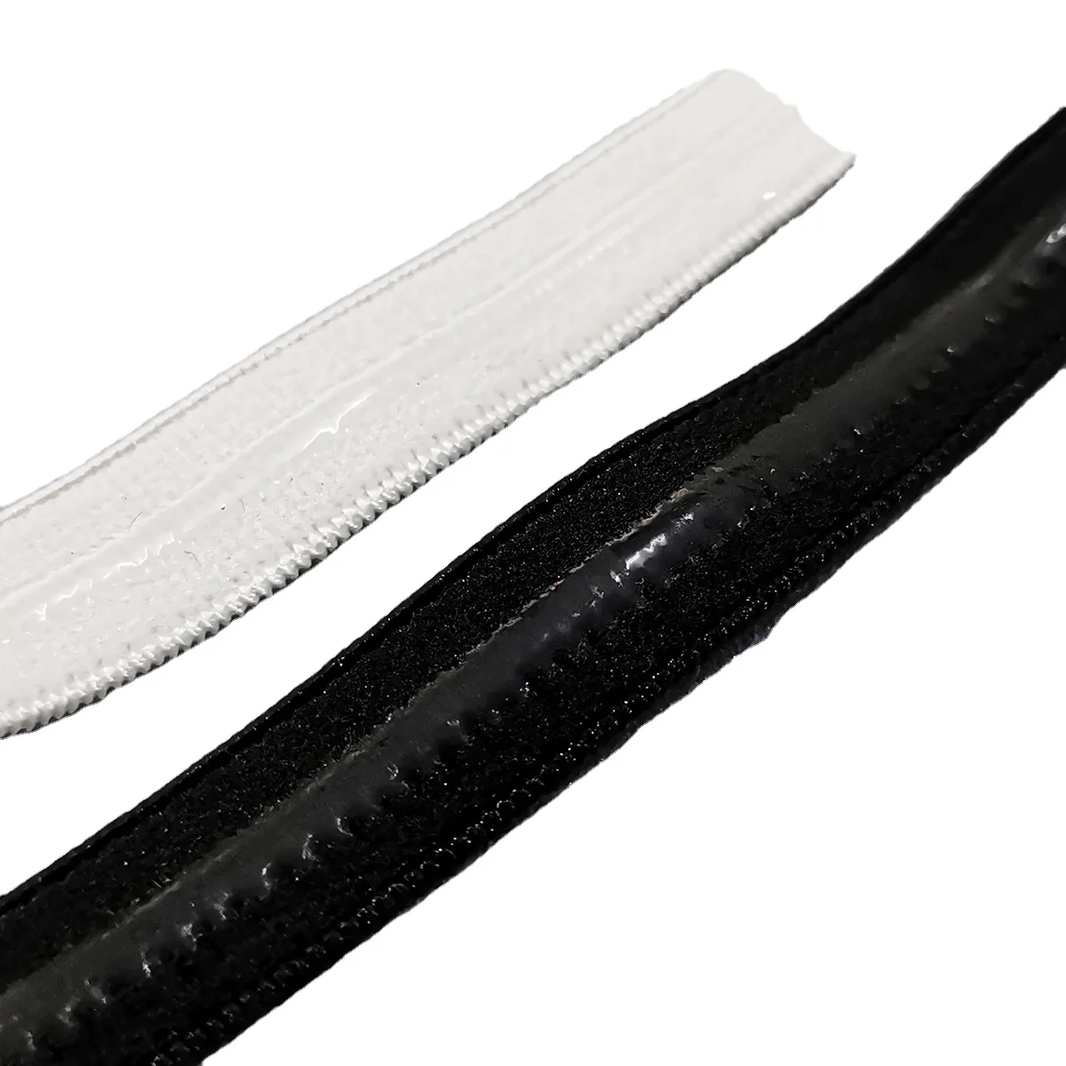 Spot silicone anti - slip elastic strap anti - slip elastic strap can be dyed drop glue non - slip bra clothing webbing