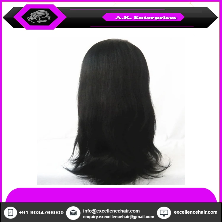 Raw Temple Human Hair Lace Frontal Wigs Supplier From Indian, Human Hair from South India Chennai