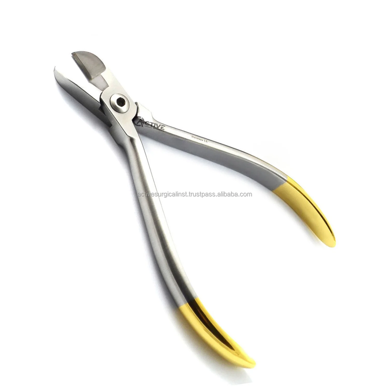Hot Selling 2022 Dental Orthodontic Hard Wire Cutter Pin Ligature Cutter Plier TC Tip Dentist, Stainless Steel, CE Approved