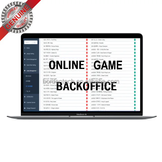 Taiwan app online software customize website online fishing game for sale customize logo