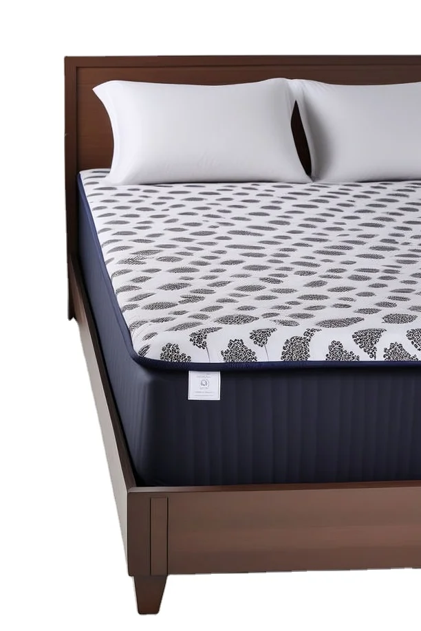 Oeko Tex Certified 100% Cotton Terry Custom Printed Waterproof Mattress and Pillow Protector Elastic Fitted Borders