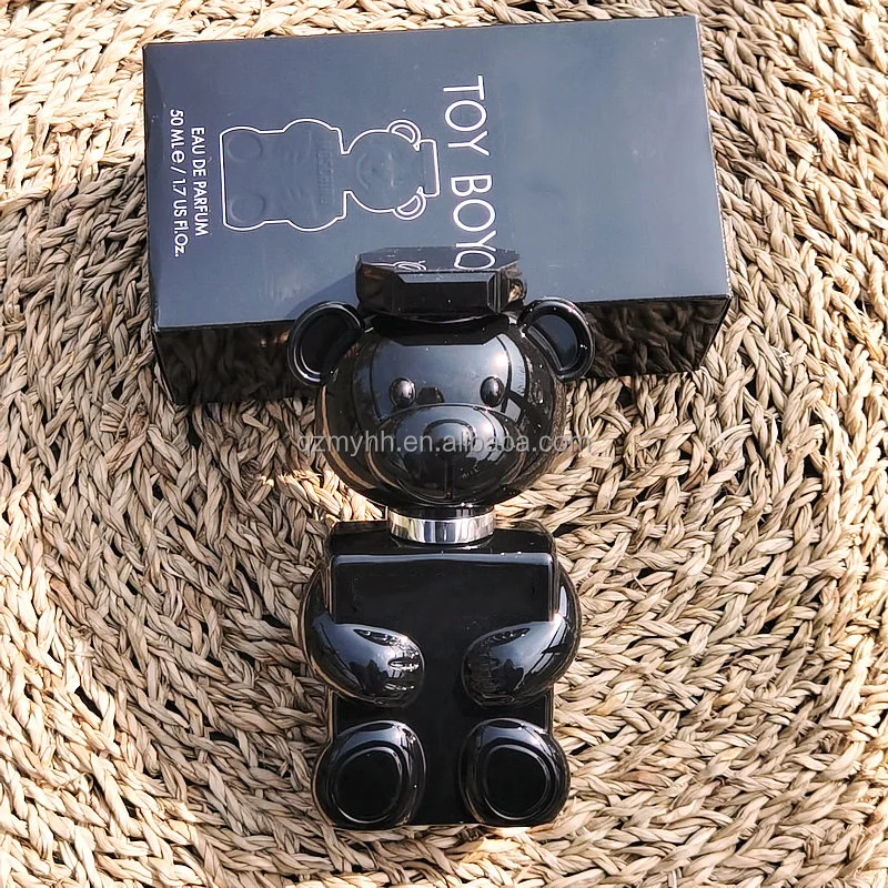 Men Perfume 100ml Lasting Smell Male Fragrance Spicy Woody Cologne Body Spray Mist Parfum ToyBoy Black Bear Bottle One Drop Ship