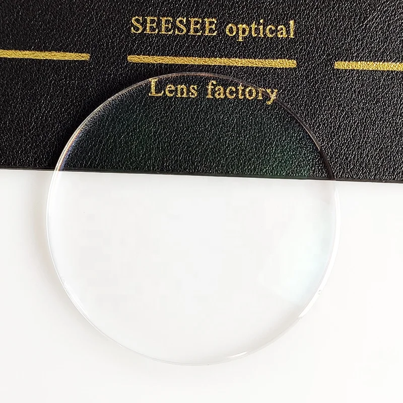 China Danyang Seesee Prescription 1.49 1.56 Index Good Quality Optical Eye Lens Eyeglasses Lenses