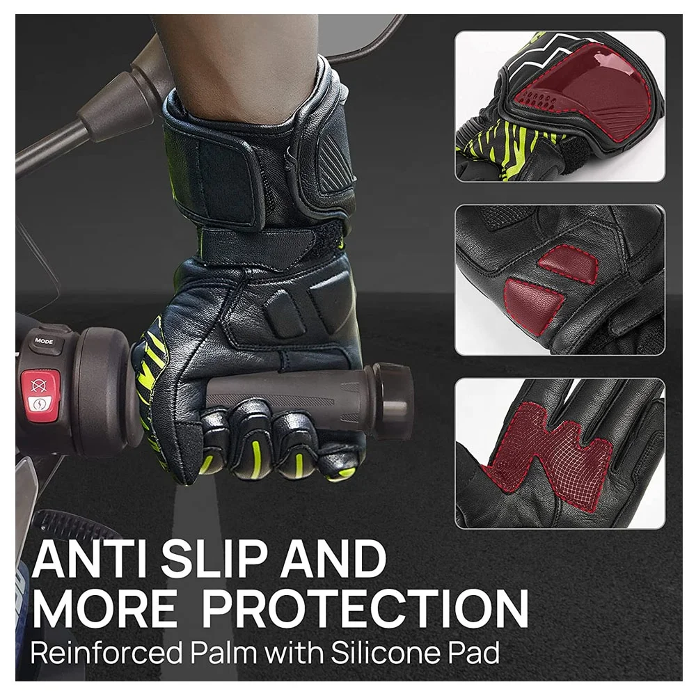 Motorcycle Gloves Motor Riding  Biker Motocross Gloves Motorbike Motor Racing Gloves Guantes de moto