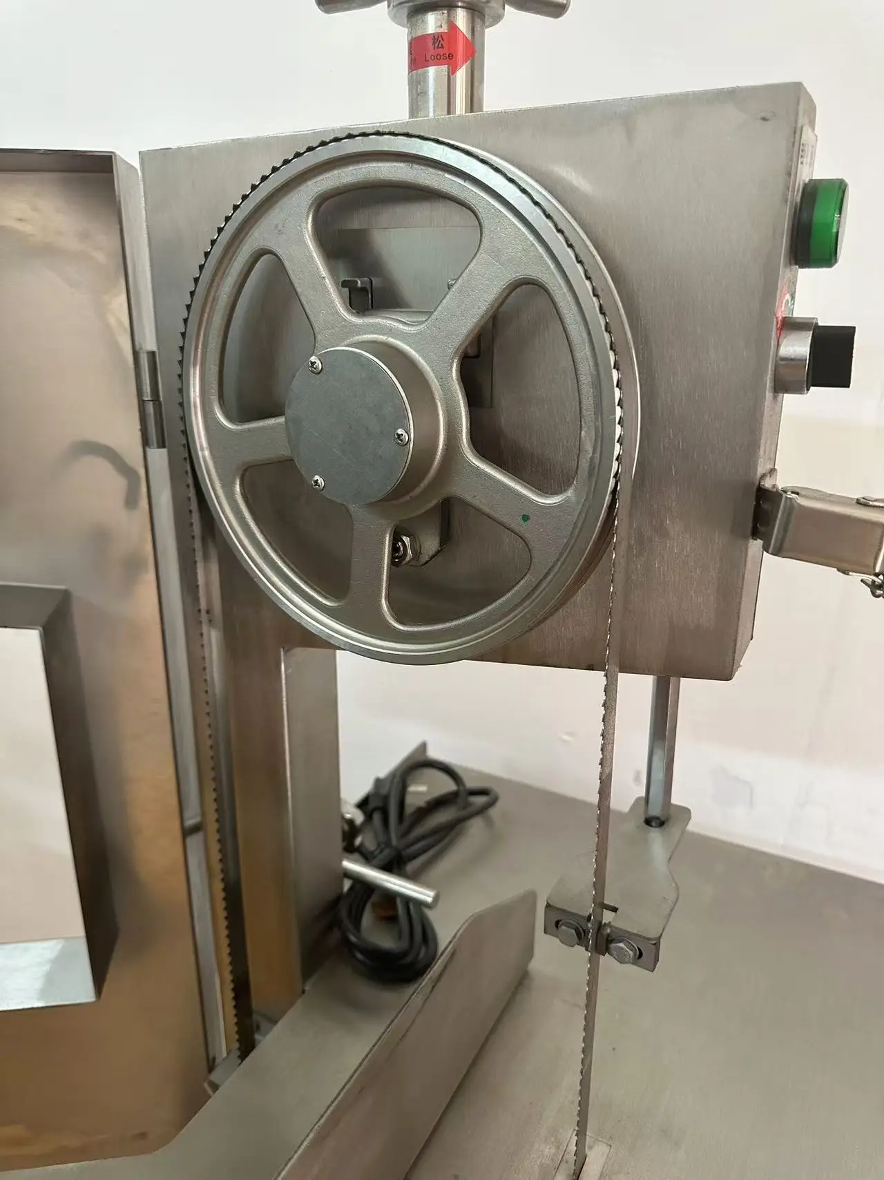 Electrical Butchery Bone Saw Meat Cutting Machine Bone Meat Bone Cutter slicer for stainless