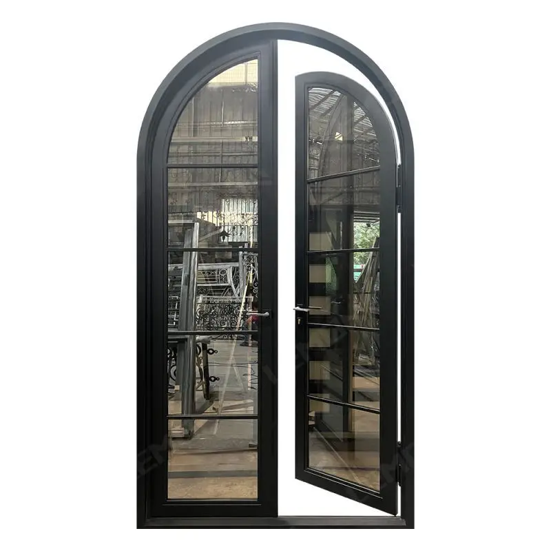 Latest Modern Screen Custom Turkey Price Room French cast iron oven door  wrought iron internal french door for houses