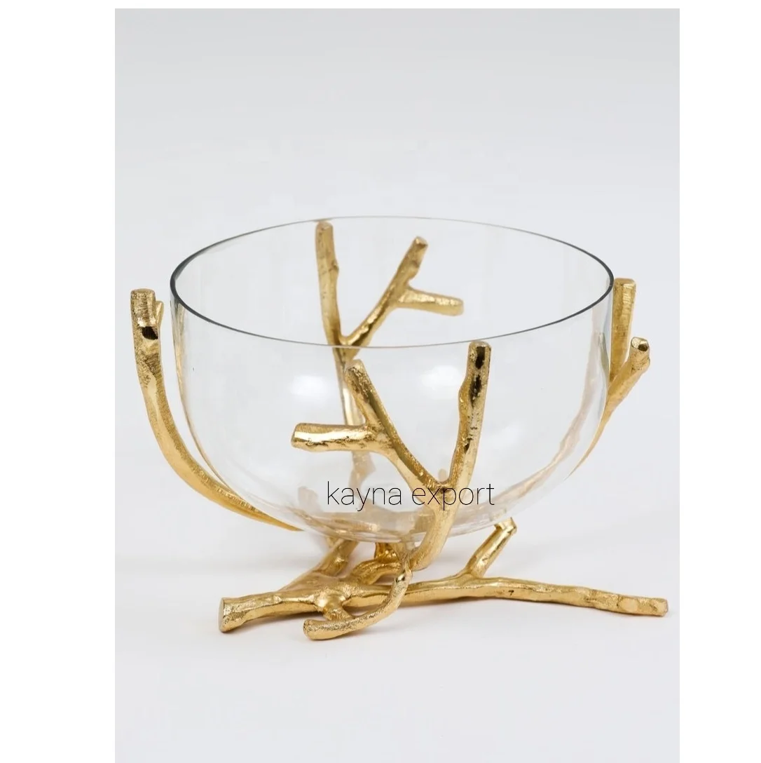modern decorative silver decorative dates and popcorn bowl nickel plated most selling bowl for candy and sweet server use