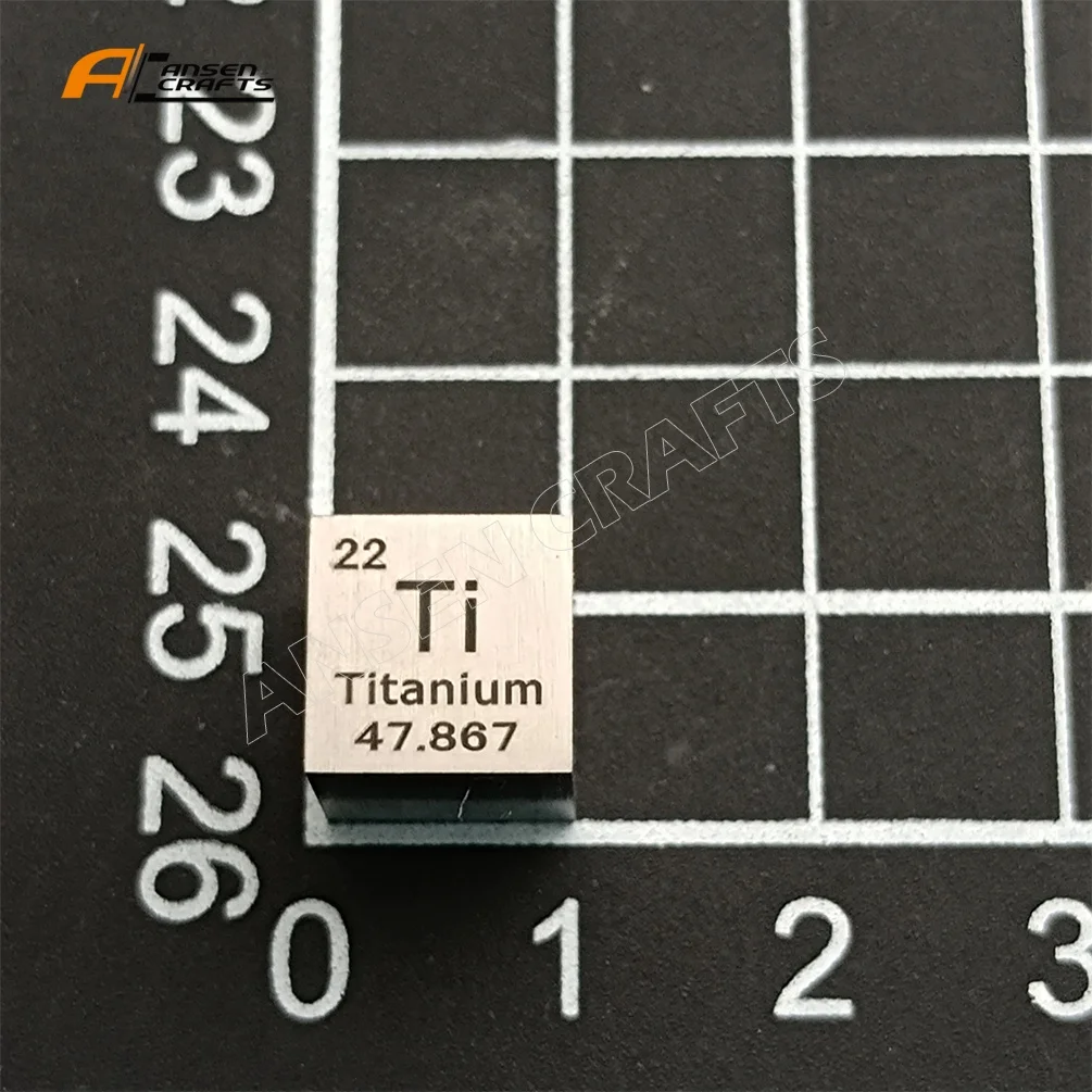 High Purity Metal  Titaniuum  Cube 10mm 25.4mm High Pure Best Price For Sale