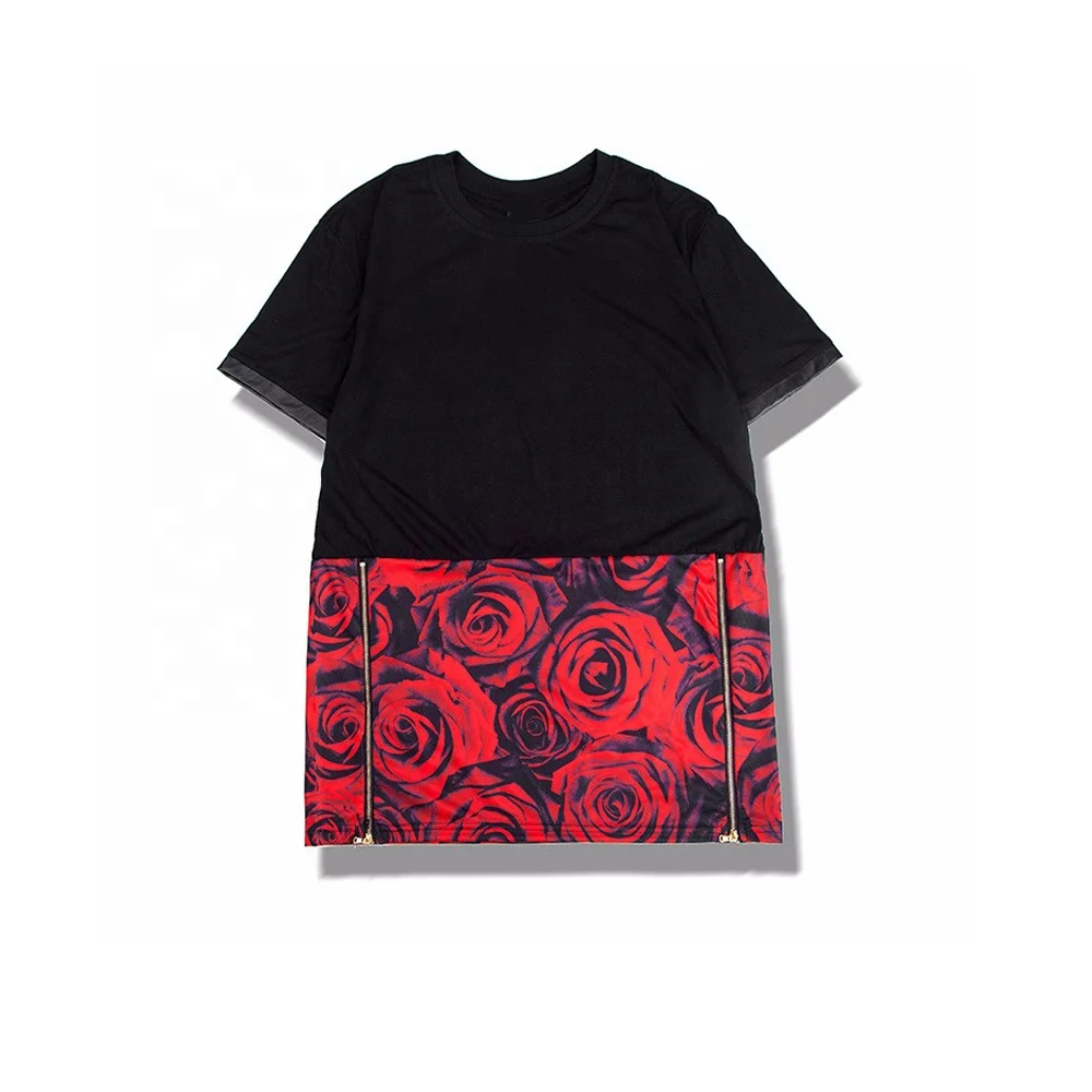 Новейший дизайн, 4 вида цветов с принтом нарядное футболки сделано в Китае оптом или пробный заказ, одобренный сертификат