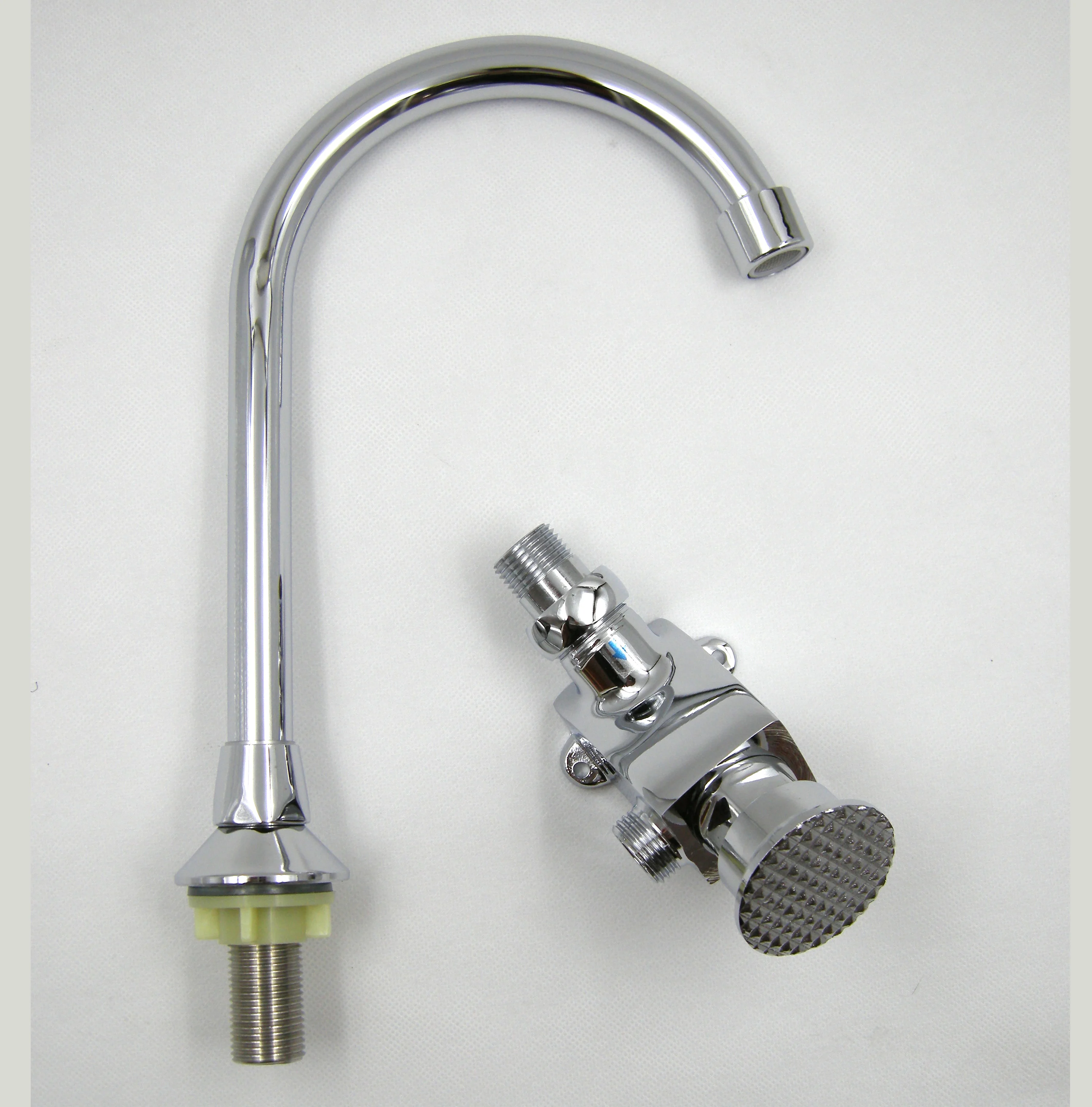 Pedal lab faucet foot operated water tap foot operated valve shut off valve