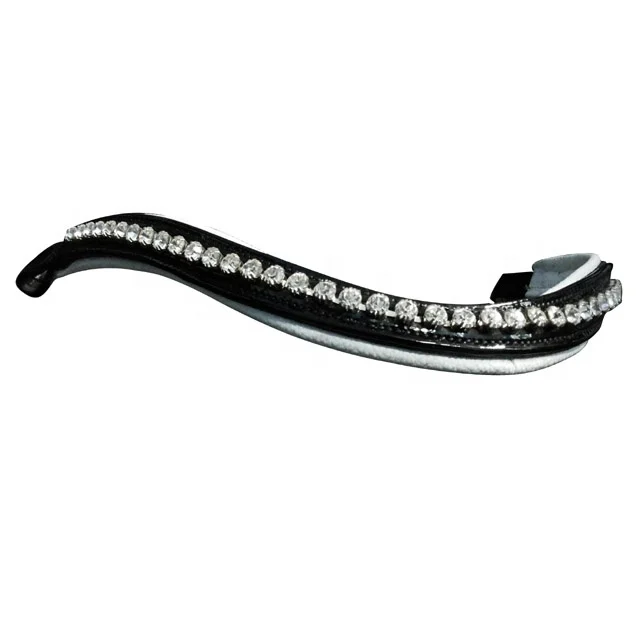 Horse Plain Leather Racing Bridle Brow band