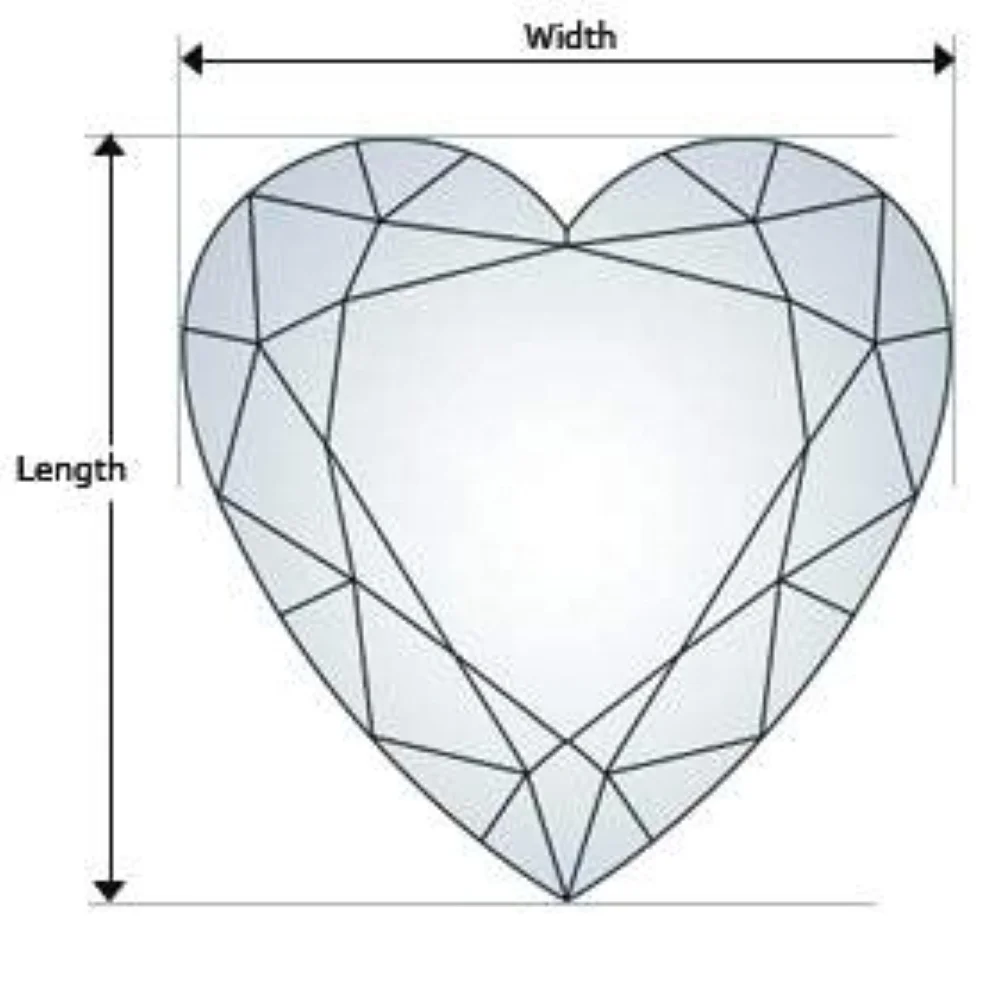 Heart Cut Loose diamonds lab grown diamond fancy shape polished diamond for women gifts