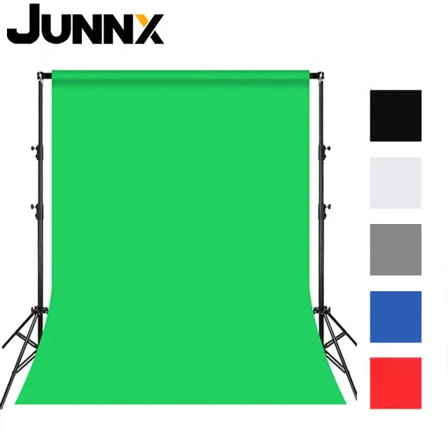 Junnx ODM 1.8*2m Photography Background Polyester White Red Blue Black Background Cloth Props Photo Studio Green Screen