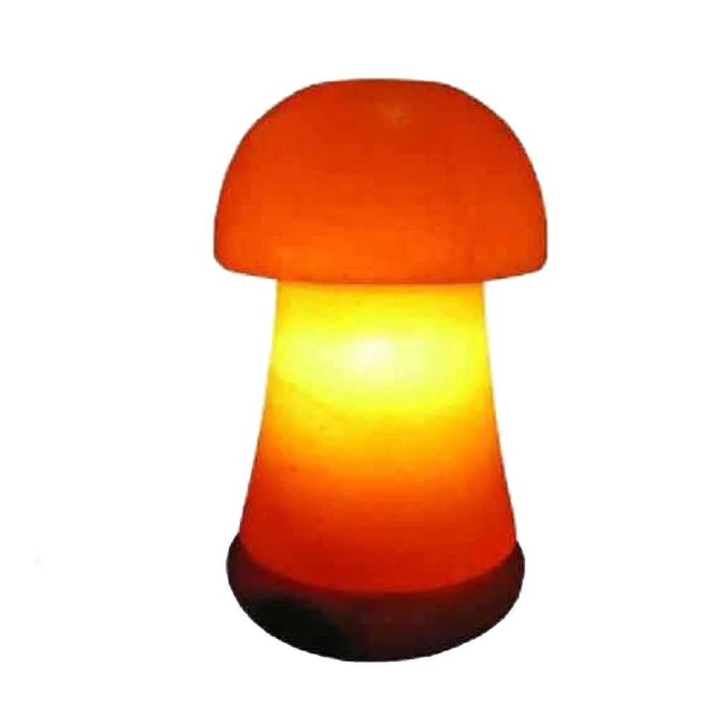 Mushroom Type Himalayan Salt lamp Hand Crafted With High Quality Electric Cord-Sian Enterprises