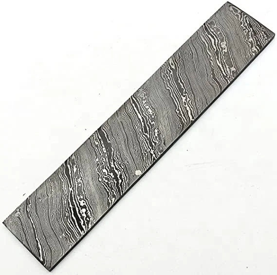 Top Quality Custom Handmade Damascus Blank Billet Damascus Steel Blank Billet For Making Knives