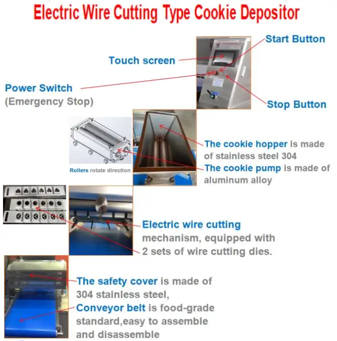 Automatic Cake Depositor with Fillings Function Make Cake Easy Factory Direct