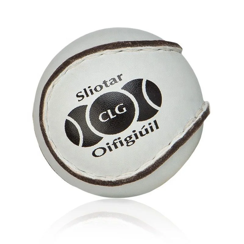 Yellow Sliotars Hurling Training Balls Official CLG Logo Sliothars GAA Gaelic