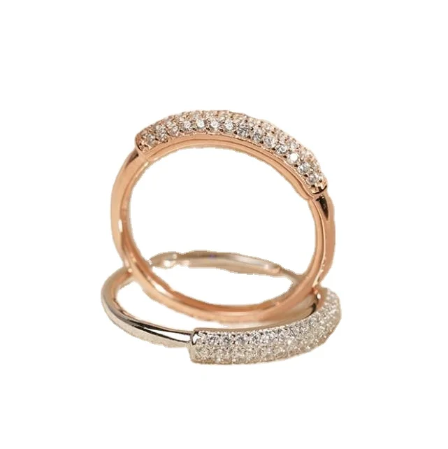 Fine Jewelry на заказ розовое золото 925 Стерлинговое модное Ювелирное Украшение рождение цветок CZ Кольцо для женщин и девочек