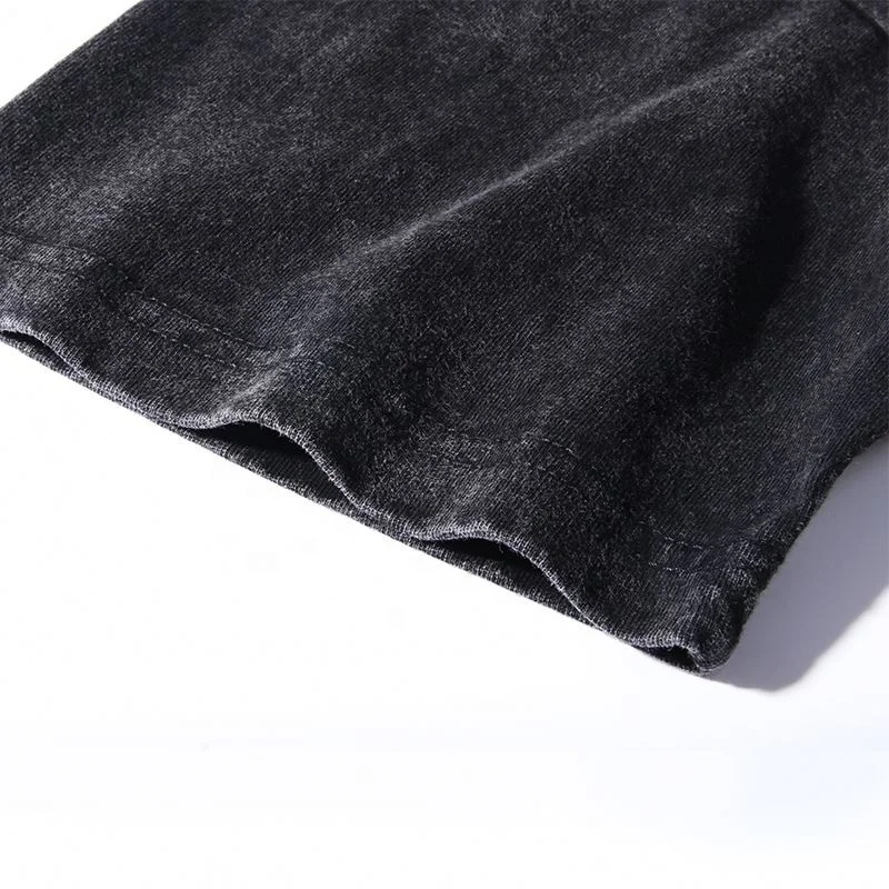 New Mens Clothes Oversize T-shirt Heavyweight Cotton Blank Acid Wash T-Shirt Custom new Graphic Vintage T Shirt