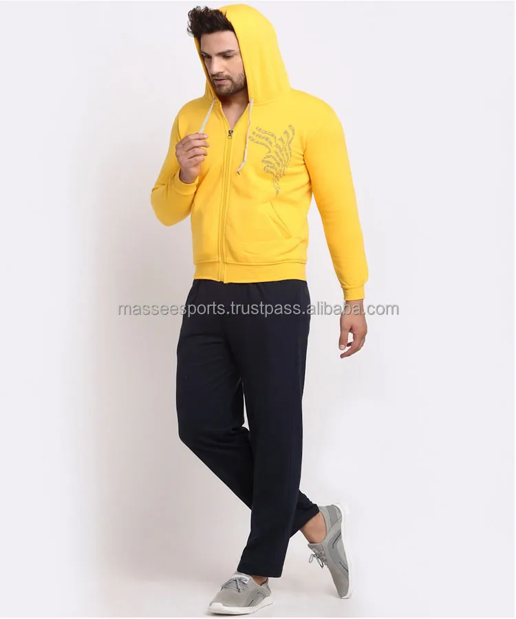 Suit Jogging Custom Sweatpants And Hoodie Set Full Zip Color Block Workout Sports Track Suit Tracksuits Men