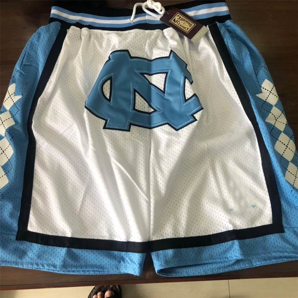 Hot Selling USA basketball 30 teams shorts embroidered pocket just don basketball shorts