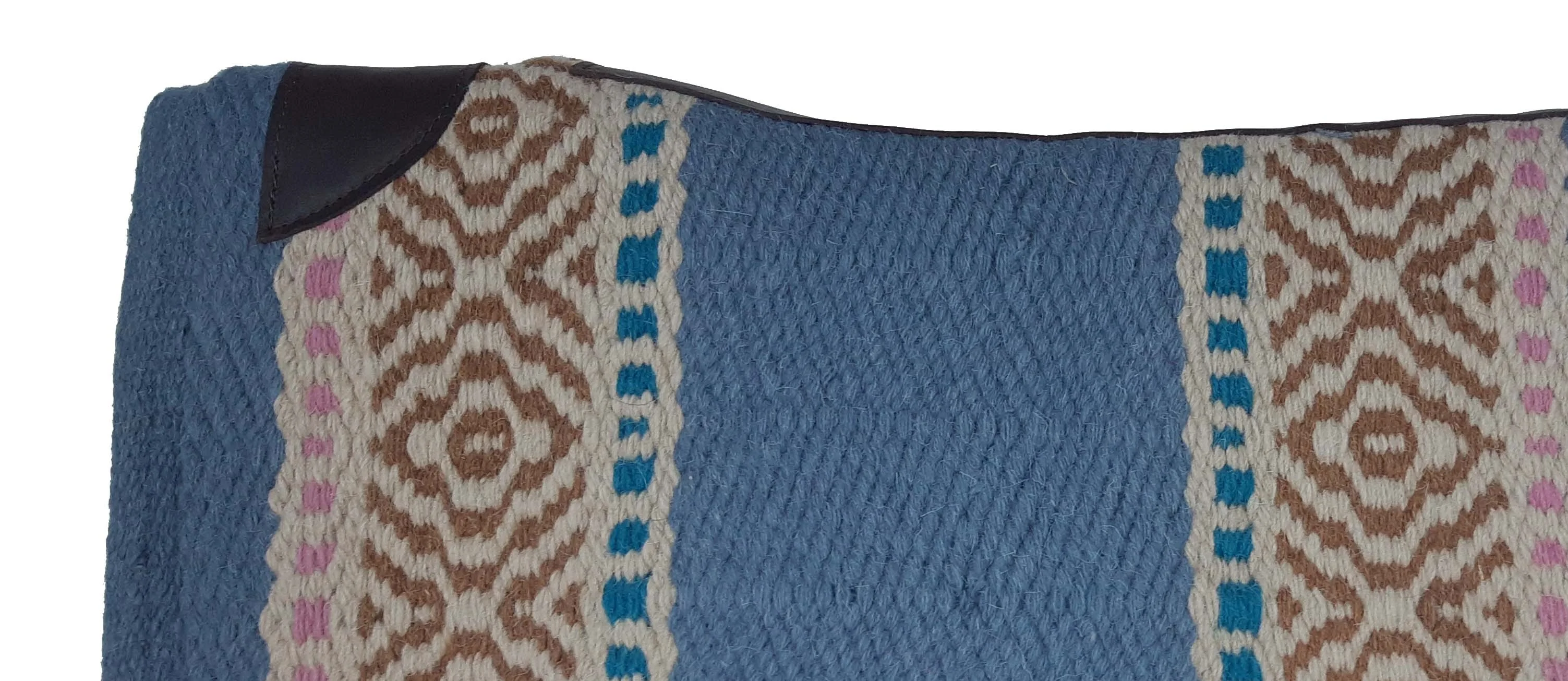 Portable High Quality Indian Wool Western Saddle Pad with Solid Colored For Horse Racing Uses Equipment By Exporters