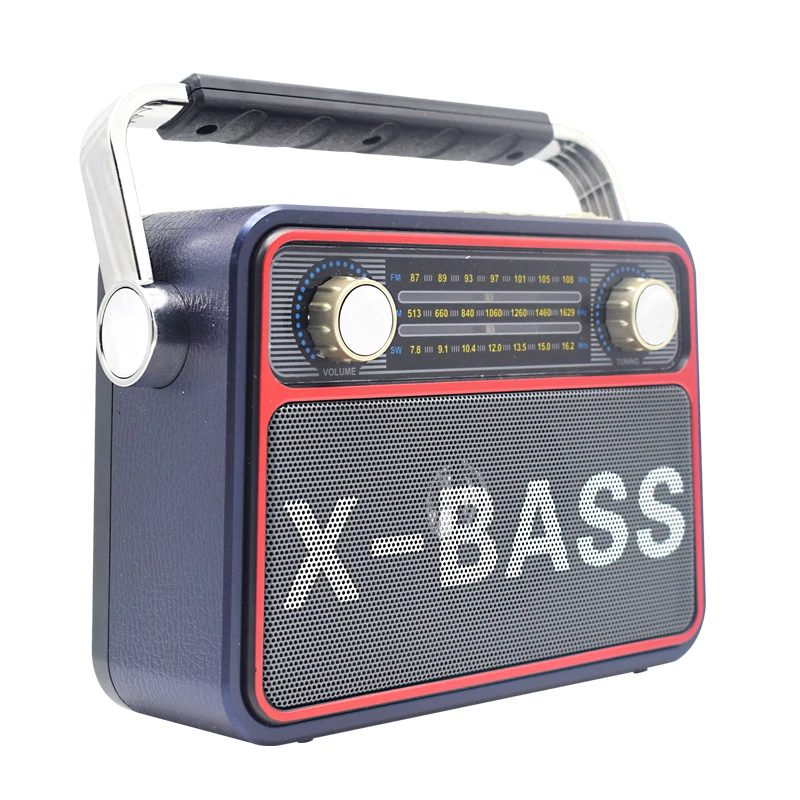 Best Quality Fm Portable Classic Radio Retro BT Speaker, Vintage Radio-Greadio FM Radio With Old Fashioned Classic Style