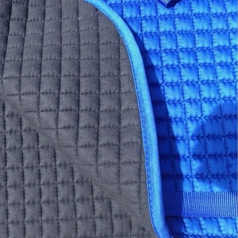 2023 Latest custom logo printed Full Size Saddle Pad Horse Saddle Pad Cotton set Equestrian Jumping Saddle Pad Manufacturer