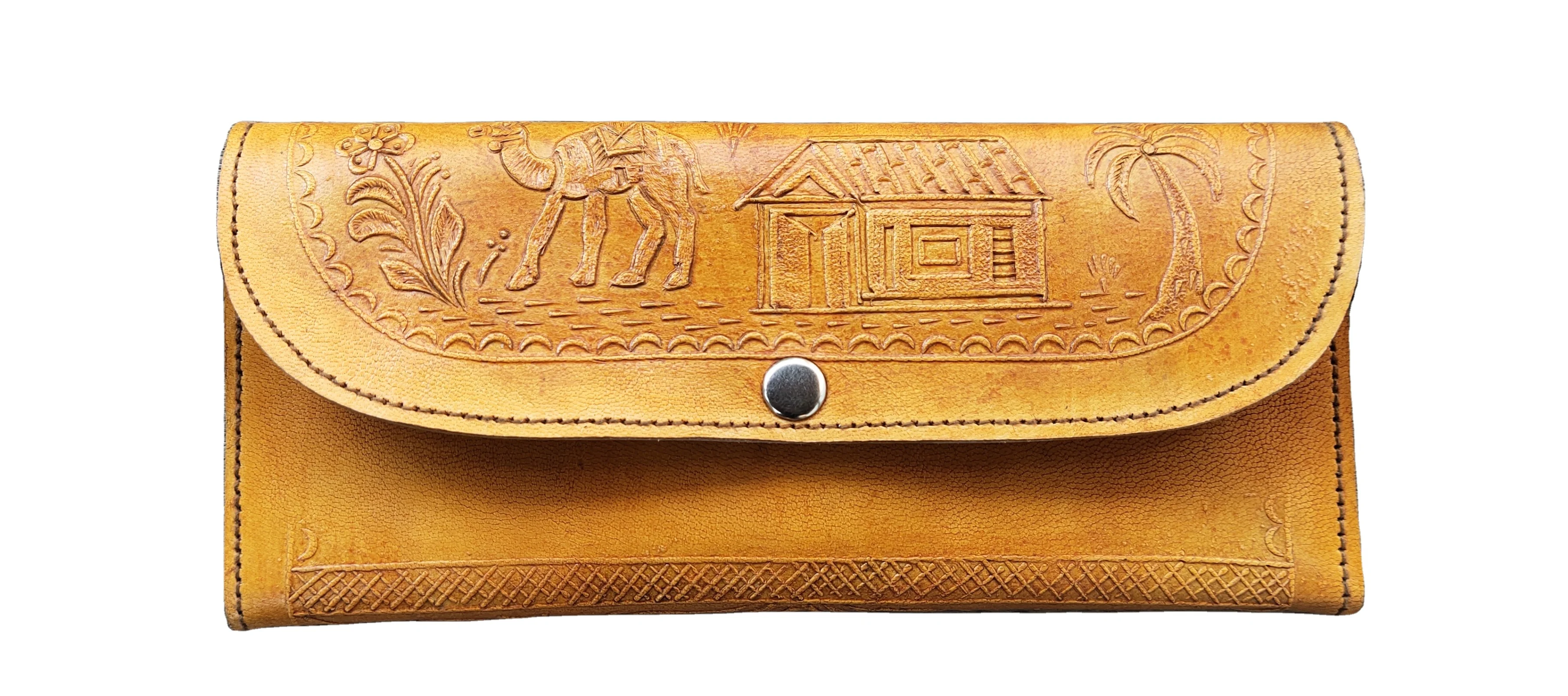 2021fashion simple genuine leather woman clutch wallet new arrival Leather Travel long Clutch card holder ladies leather purser