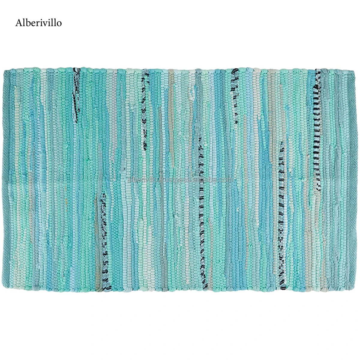 Factory Manufacturer Handmade Recycled Rug Runner Home Carpet Eco-friendly Embroidered Area Rug from India