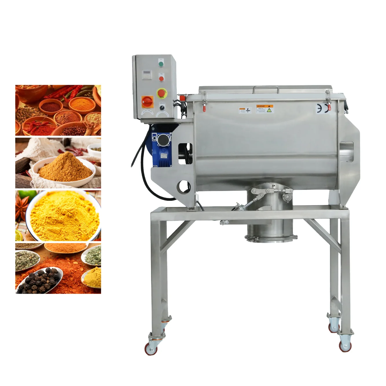Time-Saving 2000L Tomato Pepper Cilantro Powder Flour Mixer Machine