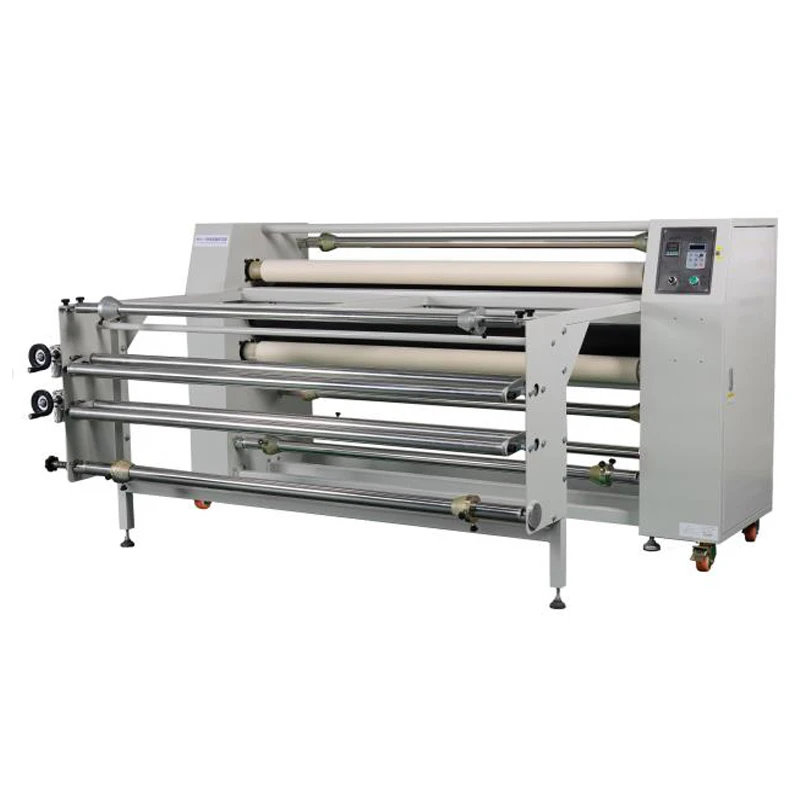 factory 1.8m automatic electric heat press roller machine fabric textile electric heating roller sublimation transfer