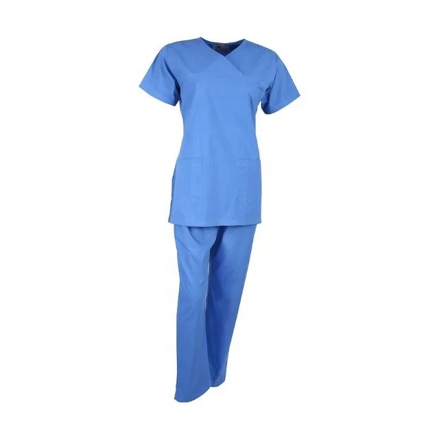 OEM ODM Fashionable Dentist Clinic Uniform Nursing High Quality Operation Theatre Gowns 100% Organic Cotton With GOTS Certified