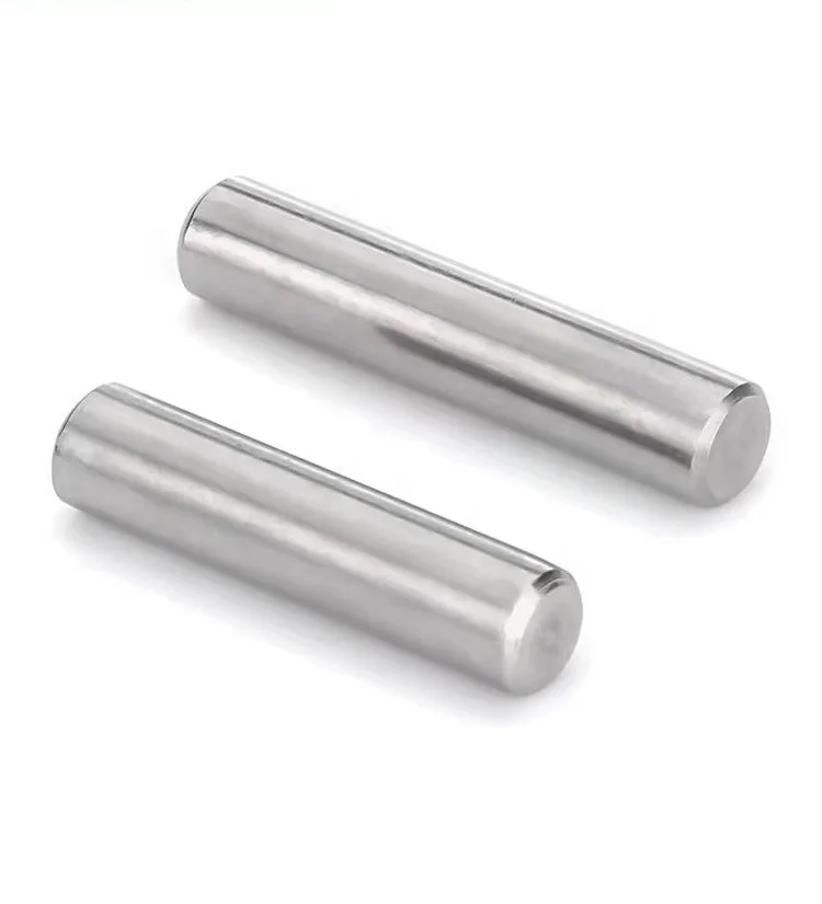In stock high precision cylindrical solid straight metal stainless steel dowel pin